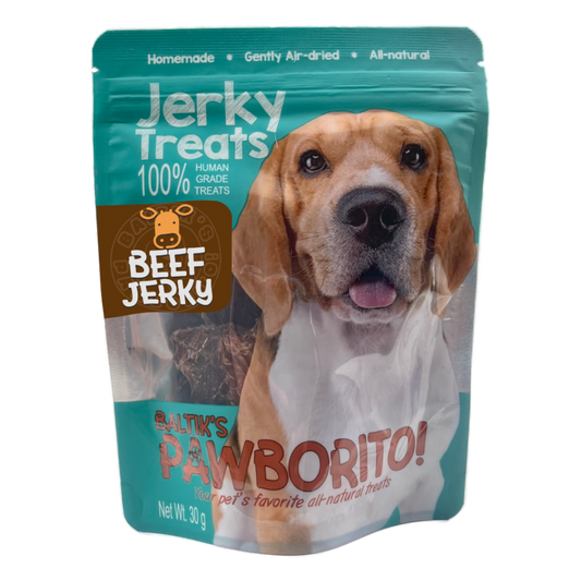 Baltik's Pawborito! Beef Jerky Treats for Dogs